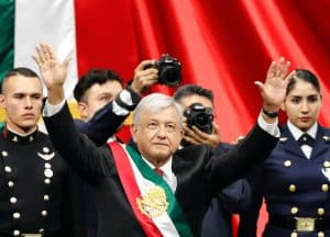 Leftist leader takes reins in Mexico vowing to help poor