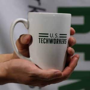 Donate $75 and Receive a U.S. Tech Workers Mug